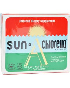 Sun Chlorella A Granules - 20 Individually Wrapped Packs