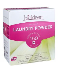 Biokleen Laundry Powder - Free and Clear - 10 lb