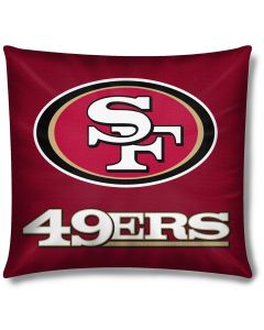 The Northwest Company 49ers 162 18" Toss Pillow (NFL) - 49ers 162 18" Toss Pillow (NFL)