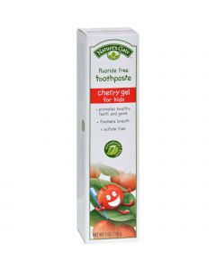 Nature's Gate Natural Toothpaste Gel For Kids Cherry - 5 oz - Case of 6