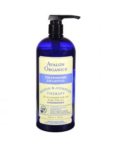 Avalon Shampoo - Organic Biotin-B Complex - 32 oz