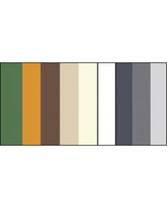 Quilled Creations Quilling Paper Mixed Colors .375" 100/Pkg-Earth Tones (9 Colors) - Quilling Paper Mixed Colors .375" 100/Pkg-Earth Tones (9 Colors)