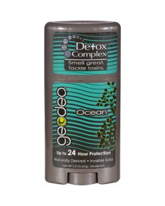 Geo-Deo Natural Deodorant Stick with Detox Complex Ocean - 2.3 oz