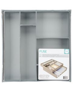 We R Memory Keepers We R Fuse Tool & Accessories Storage Box-2 Trays; 14"X15.5"X2.5"