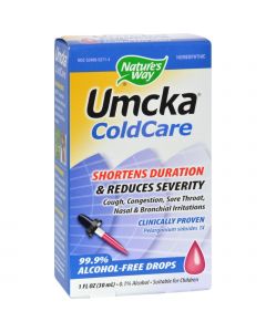 Nature's Way Umcka ColdCare Alcohol-Free Drops - 1 fl oz