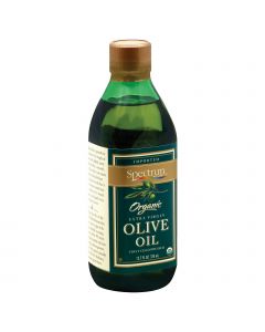 Spectrum Naturals Organic Unrefined Extra Virgin Olive Oil - Case of 6 - 12.7 Fl oz.