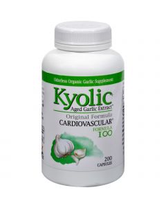 Kyolic Aged Garlic Extract Cardiovascular Formula 100 - 200 Capsules