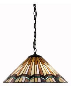 Warehouse of Tiffany Tiffany Style Arrow Head Hanging Lamp