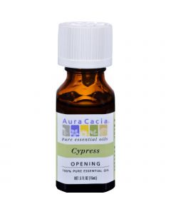 Aura Cacia Essential Solutions Oil Cypress - 0.5 fl oz