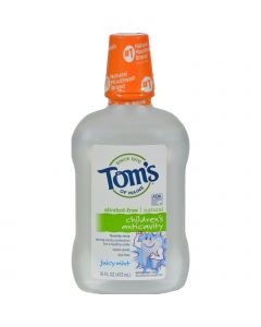 Tom's of Maine Children's Anticavity Fluoride Rinse Juicy Mint - 16 fl oz
