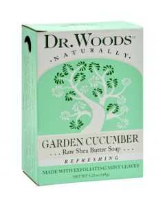 Dr. Woods Bar Soap Garden Cucumber - 5.25 oz
