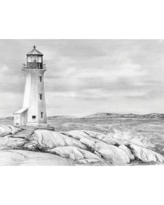 Royal Brush Sketching Made Easy Kit 9"X12"-Lighthouse Point