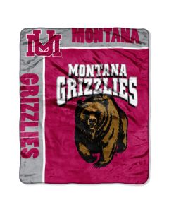 The Northwest Company Montana "School Spirit" 50"x60" Raschel Throw (College) - Montana "School Spirit" 50"x60" Raschel Throw (College)