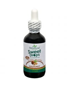 Sweet Leaf Liquid Stevia Sweet Drops - Hazelnut - 2 oz