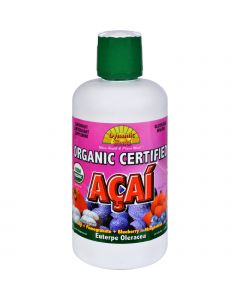 Dynamic Health Organic Certified Acai Berry Juice Blend - 33.8 fl oz