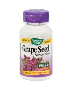 Nature's Way Grape Seed Standardized - 60 Vcaps