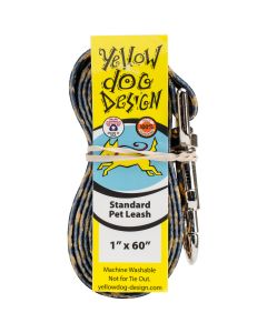 Yellow Dog Design Yellow Dog Lead 1"X60"-Leopard Skin