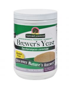 Nature's Answer Brewers Yeast - Gluten Free - 16 oz