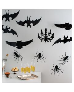 Martha Stewart Icon Hanging Silhouettes 12/Pkg-Spooky Night