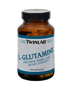Twinlab L-Glutamine - 500 mg - 100 Capsules