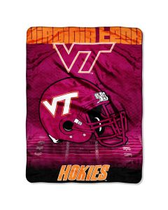 The Northwest Company Virginia Tech College "Overtime" 60x80 Micro Raschel Throw