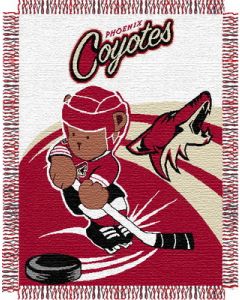 The Northwest Company Coyotes 044 baby 36"x 46" Triple Woven Jacquard Throw (NHL) - Coyotes 044 baby 36"x 46" Triple Woven Jacquard Throw (NHL)
