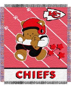 The Northwest Company Chiefs baby 36"x 46" Triple Woven Jacquard Throw (NFL) - Chiefs baby 36"x 46" Triple Woven Jacquard Throw (NFL)