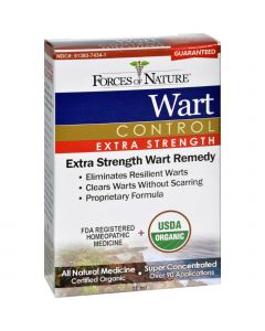 Forces of Nature Organic Wart Control - Extra Strength - 11 ml