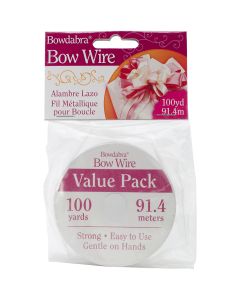 Darice Bowdabra Bow Wire 100yd-Silver