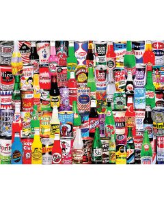 White Mountain Puzzles Jigsaw Puzzle 1000 Pieces 24"X30"-Soda Pop