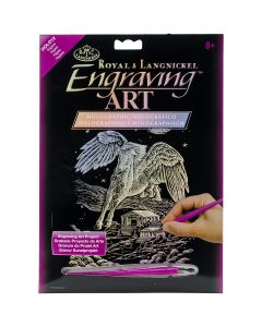 Royal Brush Holographic Foil Engraving Art Kit 8"X10"-Pegasus