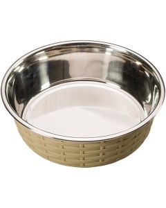 Ethical Pets Soho Basket Weave Dish 15oz-Gray