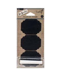 Hampton Art Chalkboard Stickers 6/Pkg-Rectangle