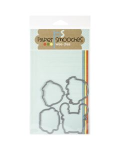 Paper Smooches Die-Chums Pals Icons
