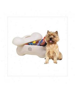 Our Pets Bone Storage Bin Small Beige 17.5" x 10" x 7.5"