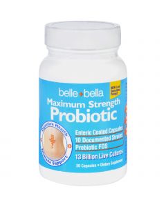 Belle And Bella Ultra 10 Probiotic - Maximum Strength - 30 Capsules