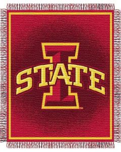 The Northwest Company Iowa State "Focus" 48"x60" Triple Woven Jacquard Throw (College) - Iowa State "Focus" 48"x60" Triple Woven Jacquard Throw (College)