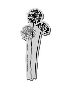 Stampendous Cling Stamp 3.5"X4" -Agapanthus Long Stem