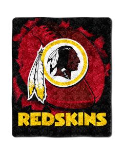 The Northwest Company Redskins 50"x60" Sherpa Throw - Burst Series (NFL) - Redskins 50"x60" Sherpa Throw - Burst Series (NFL)