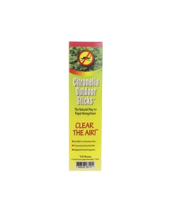 Neem Aura Naturals Outdoor Citronella Sticks - 10 count - Case of 36