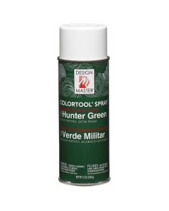 Design Master Colortool Spray Paint 12oz-Hunter Green