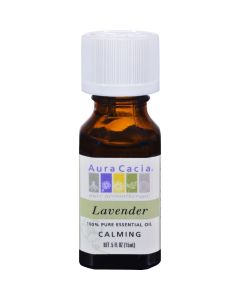 Aura Cacia Pure Essential Oil Lavender - 0.5 fl oz