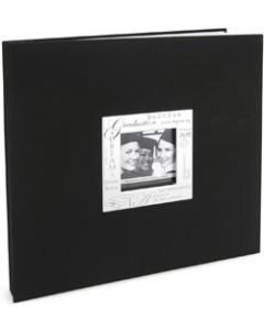 MBI Expressions Post Bound Album W/Window 12"X12"-Graduation - Black