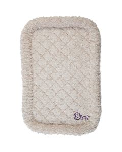 Worldwise goDog Bedzzz Shag Plush Large 35"X23"-Cream