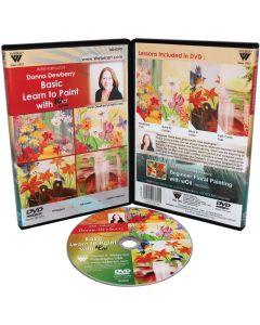 Weber Donna Dewberry Basic Learn To Paint W/Oil DVD-
