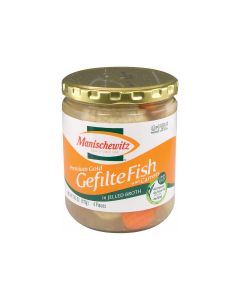 Manischewitz Jelled Premium Gold Gefilte Fish - Case of 1 - 14.5 oz. (Pack of 3) - Manischewitz Jelled Premium Gold Gefilte Fish - Case of 1 - 14.5 oz. (Pack of 3)