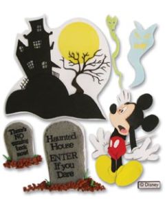 Jolees Disney Dimensional Stickers-Vacation Haunted House Mickey