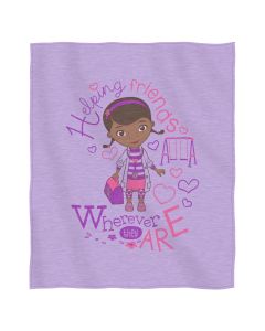 The Northwest Company Doc McStuffins -Doc Love Entertainment 50x 60 Sweatshirt Throw