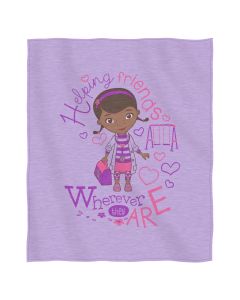 The Northwest Company Doc McStuffins -Doc Love Entertainment 50x 60 Sweatshirt Throw