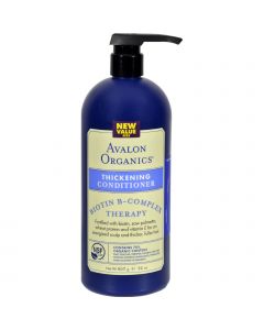 Avalon Conditioner - Organic Biotin-B Complex - 32 oz